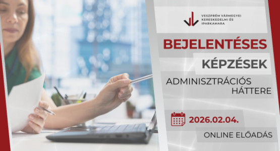 Bejelentéses képzések adminisztrációs háttere-online előadás
