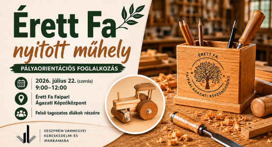 „Érett Fa” nyitott műhely – pályaorientációs foglalkozás