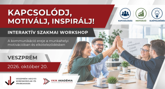 Kapcsolódj, motiválj, inspirálj! Interaktív szakmai workshop