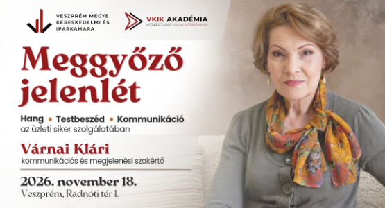 Meggyőző jelenlét – hang, testbeszéd, kommunikáció az üzleti siker szolgálatában
