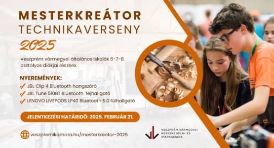 Mesterkreátor Technikaverseny - 2025