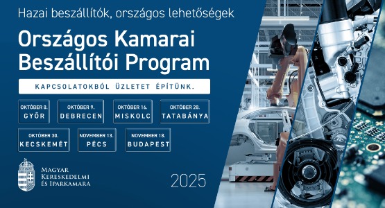 Országos Kamarai Beszállítói Program 2025 - Tatabánya
