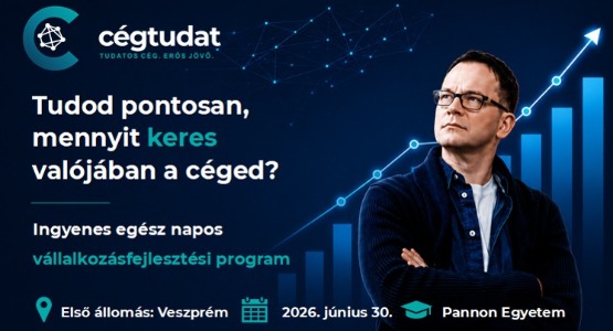 CÉGTUDAT – Egész napos, ingyenes pénzügyi stratégiai képzés Balogh Petyával