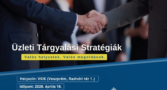 Üzleti tárgyalási stratégiák képzés
