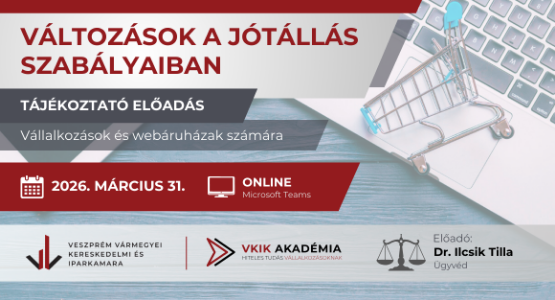 Változások a jótállás szabályaiban - online tájékoztató