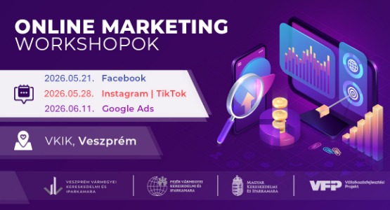 Online marketing workshop-sorozat