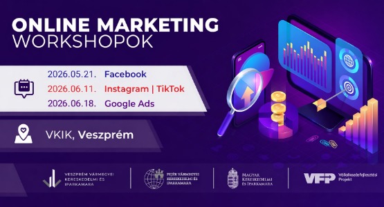 Online marketing workshop-sorozat