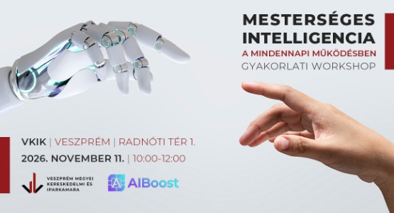 Mesterséges intelligencia a mindennapi működésben - gyakorlati workshop