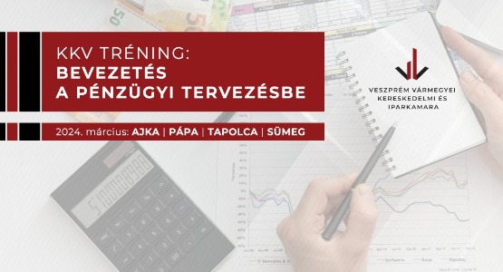 "Bevezetés a pénzügyi tervezésbe" tréning (Ajka - Pápa - Tapolca - Sümeg)
