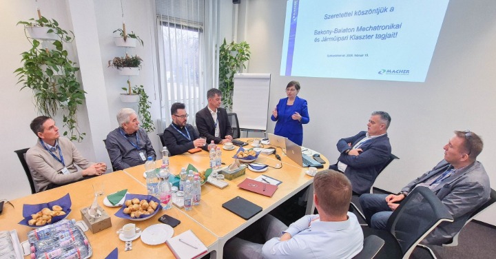 Együttműködés és LEAN szemlélet: klasztertagok találkozója a Macher Zrt-nél