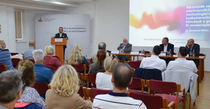Mesterséges intelligencia és szerzői jog Veszprémben