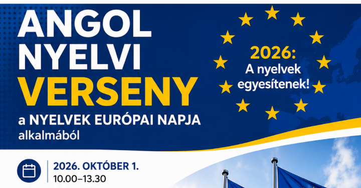 Angol verseny a Nyelvek Európai Napja alkalmából
